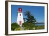 Canada, Prince Edward Island, Victoria, Beautiful Old Lighthouse Called Victoria Seaport Lighthouse-Bill Bachmann-Framed Photographic Print