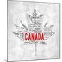 Canada Provinces-OnRei-Mounted Art Print