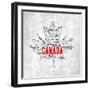 Canada Provinces-OnRei-Framed Art Print