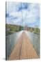 Canada, Quebec, Coaticook, Parc De La Gorge, Suspension Bridge-Rob Tilley-Stretched Canvas