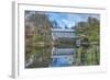 Canada, Quebec, Eastern Townships, Milby Covered Bridge-Rob Tilley-Framed Photographic Print