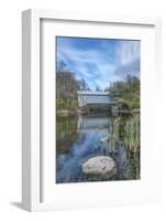 Canada, Quebec, Eastern Townships, Milby Covered Bridge-Rob Tilley-Framed Photographic Print