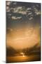Canada, Quebec. God rays at sunset.-Jaynes Gallery-Mounted Photographic Print