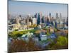 Canada, Quebec, Montreal, Downtown from Mount Royal Park or Parc Du Mont-Royal-Alan Copson-Mounted Photographic Print