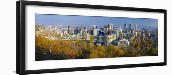 Canada, Quebec, Montreal, Downtown Montreal-Alan Copson-Framed Photographic Print