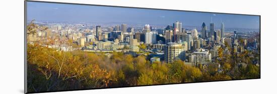 Canada, Quebec, Montreal, Downtown Montreal-Alan Copson-Mounted Photographic Print