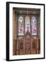 Canada, Quebec, Montreal, Notre Dame Basilica Stained Glass-Rob Tilley-Framed Photographic Print