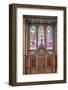 Canada, Quebec, Montreal, Notre Dame Basilica Stained Glass-Rob Tilley-Framed Photographic Print