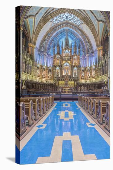 Canada, Quebec, Montreal, Notre Dame Basilica-Rob Tilley-Stretched Canvas