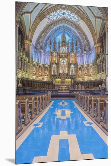 Canada, Quebec, Montreal, Notre Dame Basilica-Rob Tilley-Mounted Premium Photographic Print