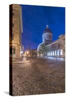 Canada, Quebec, Montreal, Old Montreal at Dawn-Rob Tilley-Stretched Canvas