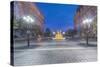 Canada, Quebec, Montreal, Old Montreal Fountain-Rob Tilley-Stretched Canvas