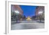 Canada, Quebec, Montreal, Old Montreal Fountain-Rob Tilley-Framed Photographic Print