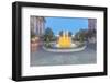 Canada, Quebec, Montreal, Old Montreal Fountain-Rob Tilley-Framed Photographic Print