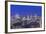 Canada, Quebec, Montreal, Skyline at Twilight-Rob Tilley-Framed Photographic Print