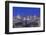 Canada, Quebec, Montreal, Skyline at Twilight-Rob Tilley-Framed Photographic Print