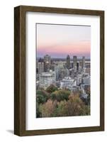 Canada, Quebec, Montreal, Sunset on Mount Royal-Rob Tilley-Framed Photographic Print