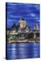 Canada, Quebec, Quebec City at Twilight-Rob Tilley-Stretched Canvas