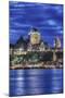 Canada, Quebec, Quebec City at Twilight-Rob Tilley-Mounted Photographic Print