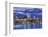 Canada, Quebec, Quebec City at Twilight-Rob Tilley-Framed Photographic Print