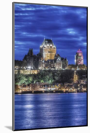 Canada, Quebec, Quebec City at Twilight-Rob Tilley-Mounted Photographic Print