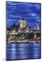 Canada, Quebec, Quebec City at Twilight-Rob Tilley-Mounted Photographic Print