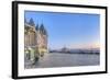 Canada, Quebec, Quebec City, Dufferin Terrace at Dawn-Rob Tilley-Framed Photographic Print