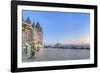 Canada, Quebec, Quebec City, Dufferin Terrace at Dawn-Rob Tilley-Framed Photographic Print