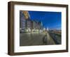 Canada, Quebec, Quebec City, Dufferin Terrace at Dawn-Rob Tilley-Framed Photographic Print