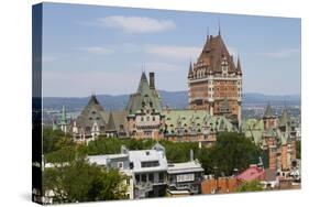 Canada, Quebec, Quebec City, Fairmont Le Chateau Frontenac hotel.-Jamie & Judy Wild-Stretched Canvas