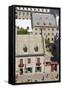 Canada, Quebec, Quebec City, lower old town buildings.-Jamie & Judy Wild-Framed Stretched Canvas