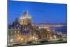 Canada, Quebec, Quebec City, Old Town at Twilight-Rob Tilley-Mounted Photographic Print