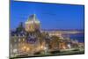 Canada, Quebec, Quebec City, Old Town at Twilight-Rob Tilley-Mounted Photographic Print