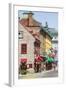 Canada, Quebec, Quebec City, Old Town shops and restaurants.-Jamie & Judy Wild-Framed Photographic Print