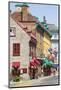 Canada, Quebec, Quebec City, Old Town shops and restaurants.-Jamie & Judy Wild-Mounted Photographic Print