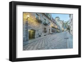 Canada, Quebec, Quebec City, Old Town Street-Rob Tilley-Framed Photographic Print