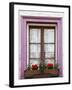 Canada, Quebec, Quebec City, Old Town window with flowers.-Jamie & Judy Wild-Framed Premium Photographic Print