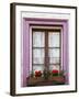 Canada, Quebec, Quebec City, Old Town window with flowers.-Jamie & Judy Wild-Framed Photographic Print