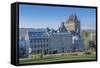 Canada, Quebec, Quebec City, Old Town-Rob Tilley-Framed Stretched Canvas