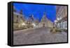 Canada, Quebec, Quebec City, Place Royale at Dawn-Rob Tilley-Framed Stretched Canvas