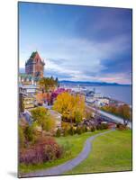 Canada, Quebec, Quebec City, Vieux Quebec or Old Quebec, Chateau Fontenac-Alan Copson-Mounted Photographic Print