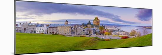 Canada, Quebec, Quebec City, Vieux Quebec or Old Quebec, Chateau Fontenac-Alan Copson-Mounted Photographic Print