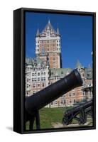 Canada, Quebec, Quebec City. View from Old Quebec City-Cindy Miller Hopkins-Framed Stretched Canvas