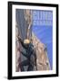 Canada, Rock Climber-Lantern Press-Framed Premium Giclee Print