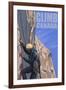 Canada, Rock Climber-Lantern Press-Framed Art Print