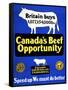 Canada's Beef Opportunity-null-Framed Stretched Canvas