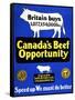 Canada's Beef Opportunity-null-Framed Stretched Canvas