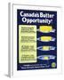 Canada's Butter Opportunity-null-Framed Art Print