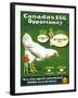 Canada's Egg Opportunity-null-Framed Art Print