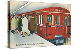 Canada's First Subway, Toronto-null-Stretched Canvas